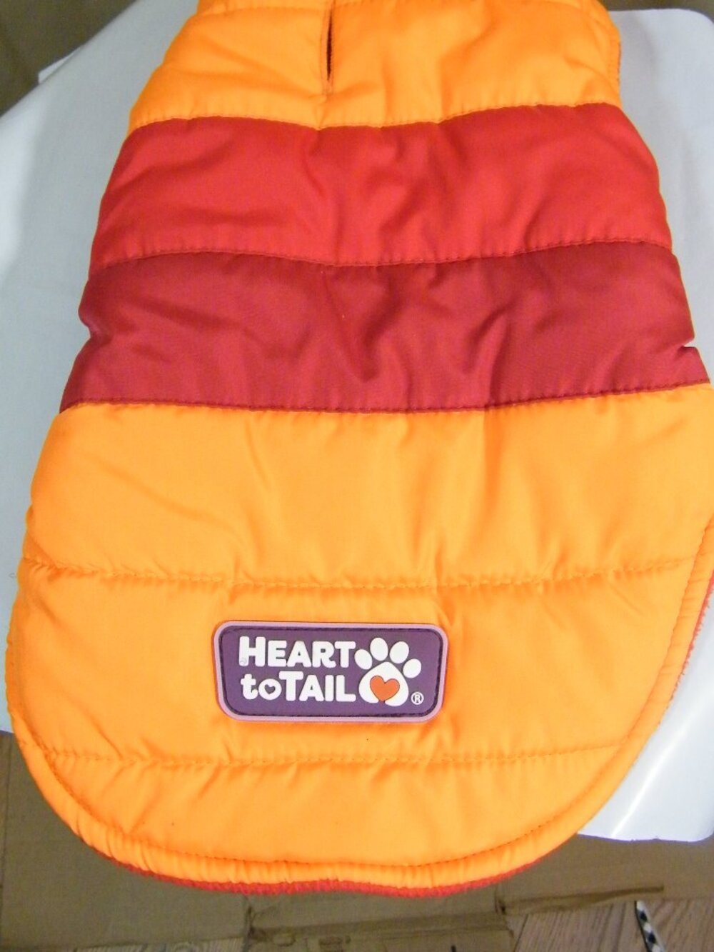Heart to tail Dog Coat sz. S